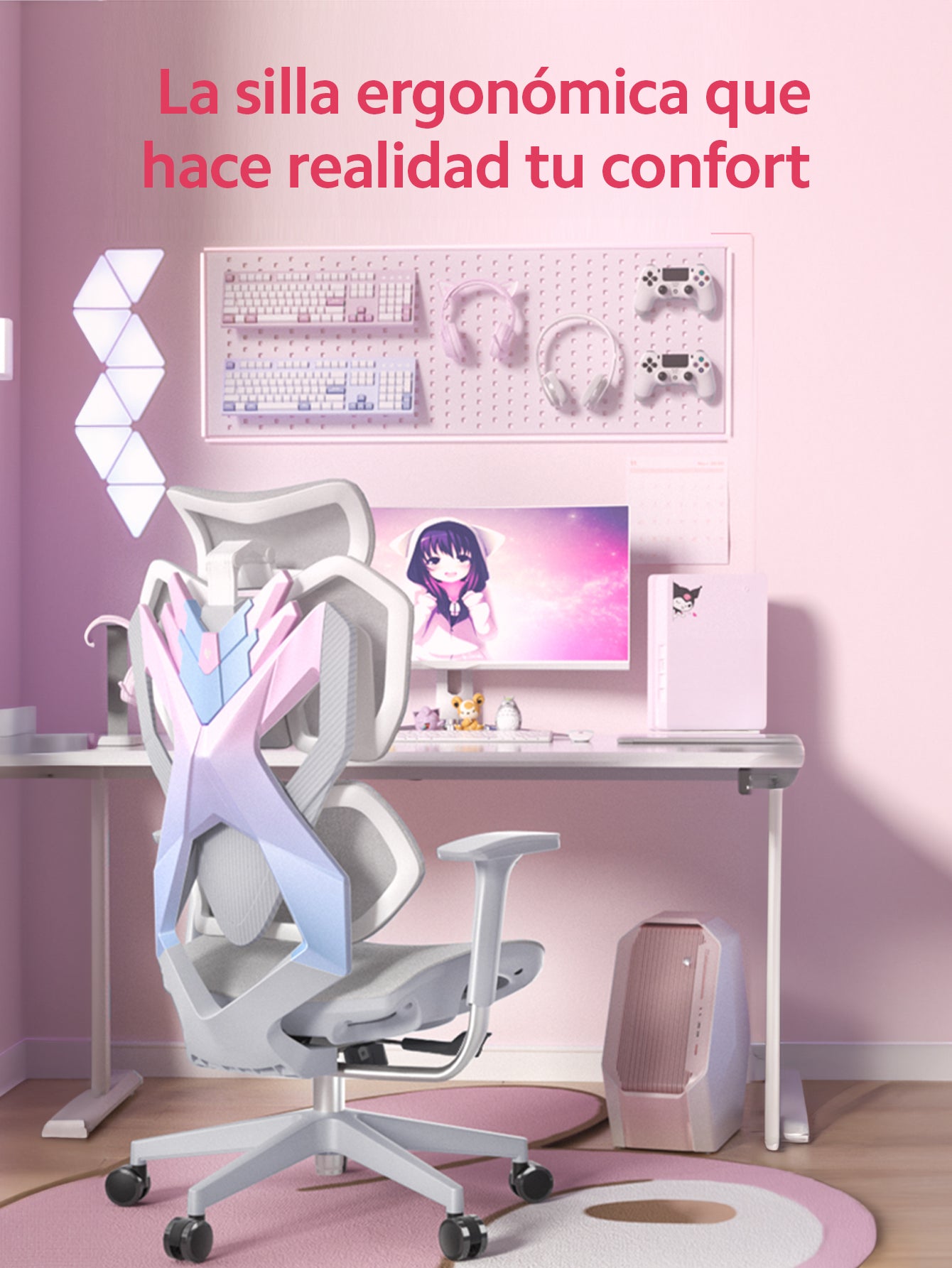 SILLA GAMER ERGONÓMICA OUO SIHOO X5C