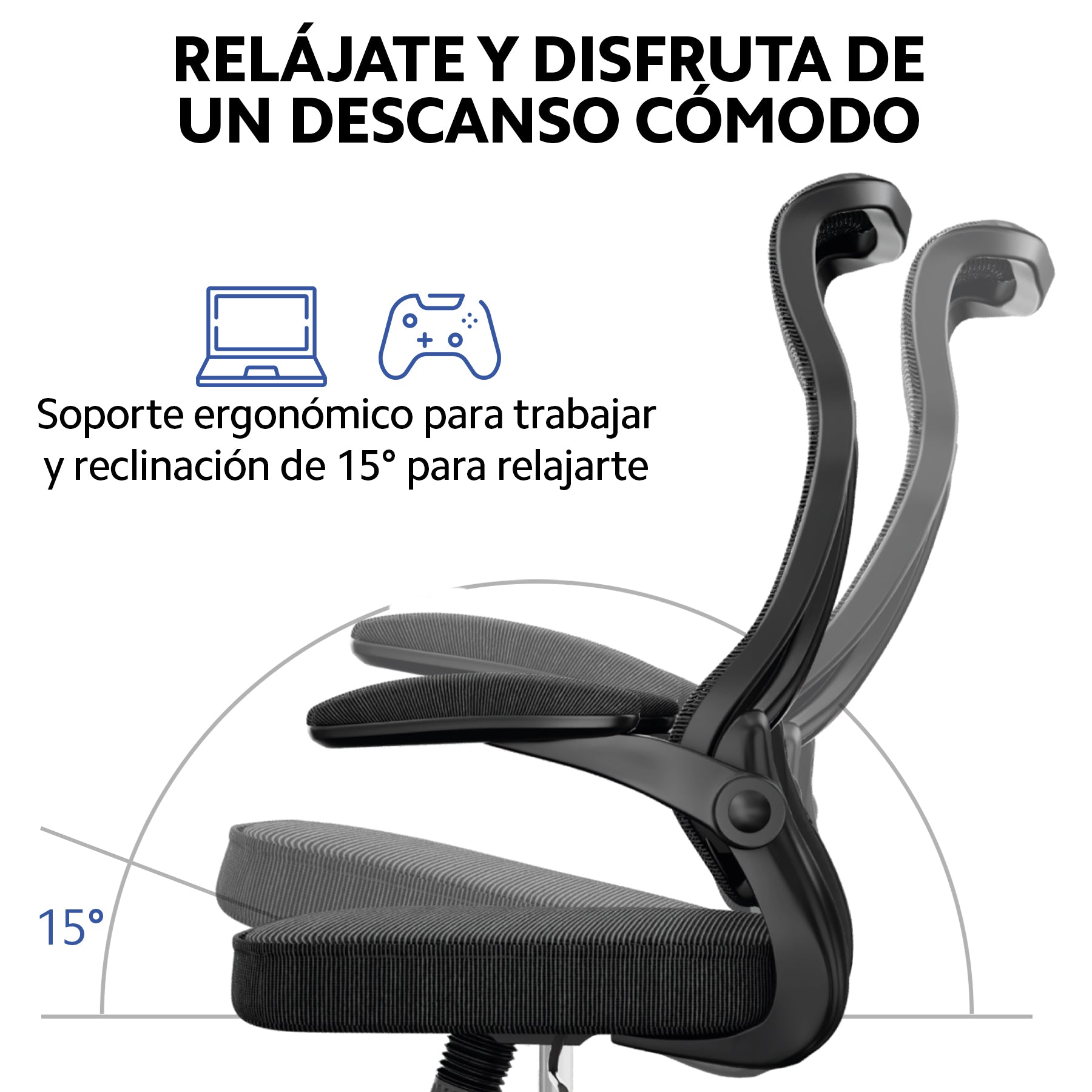 2 Sillas Ejecutiva Oficina Ergonómica Escritorio OUO TW208X2