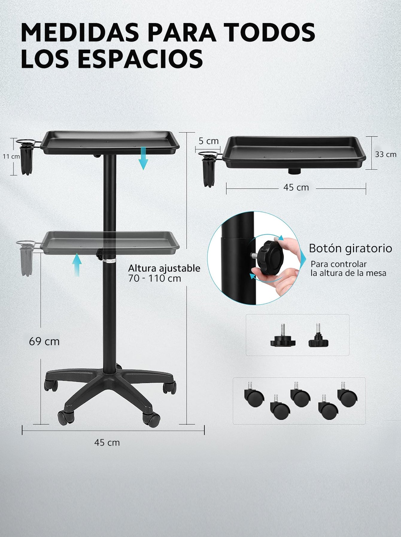 Mesa de Trabajo Móvil